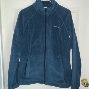 Columbia Women's Zip Up Fleece Jacket LARGE